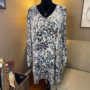 Pure Jill, tunic, sz Lg, long sleeve, sz Lg